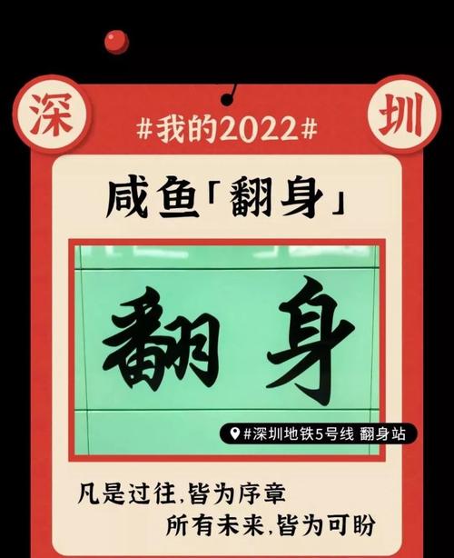 只有深圳人才懂的2023新年祝福翻身吉祥行大运