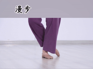 古典舞基本脚位步法图解gif