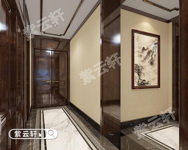 中式家装设计别墅高雅家居一饱眼福(图3)