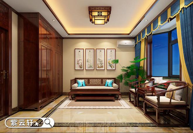 中式家装设计别墅高雅家居一饱眼福(图5)