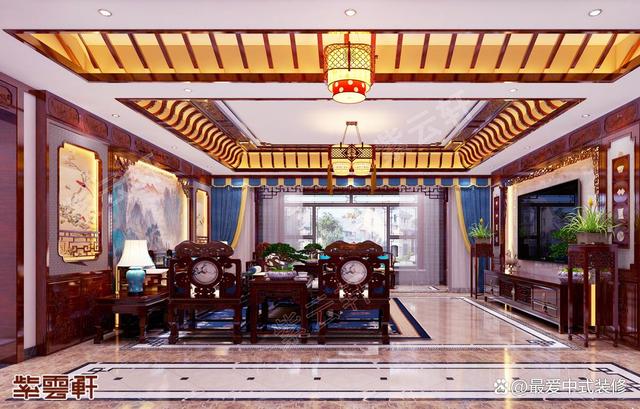 中式风格家居家装在光影凝固中切身感受传统古典美感(图4)
