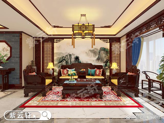中式风格家居家装在光影凝固中切身感受传统古典美感(图3)