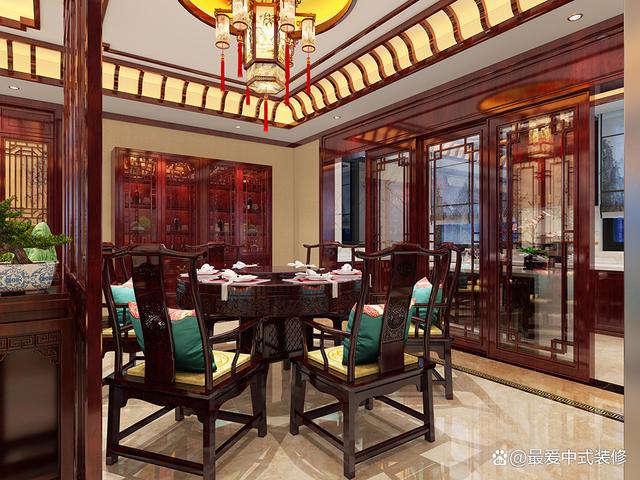 典雅中式室内设计构建人见人爱的家装风格(图5)