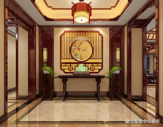 典雅中式室内设计构建人见人爱的家装风格(图1)