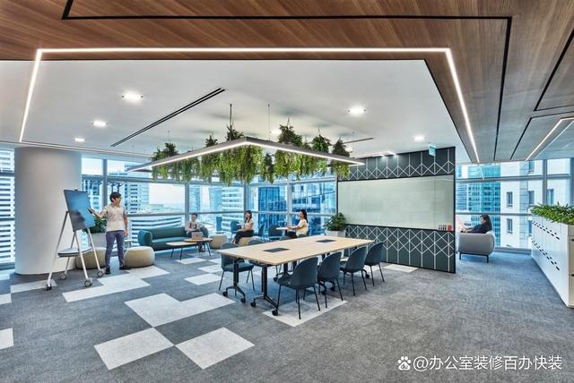 现代风格办公室装修设计(图4) 现代风格办公室装修设计(图4)
