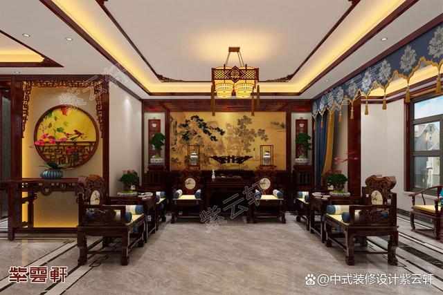 自然意境的中式别墅装修风格引人无限遐想(图3)