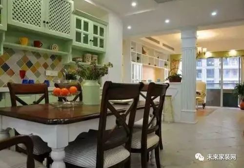 美式混搭风格婚房装修案例(图3) 美式混搭风格婚房装修案例(图3)