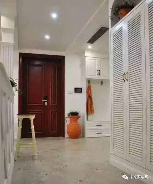美式混搭风格婚房装修案例(图4) 美式混搭风格婚房装修案例(图4)