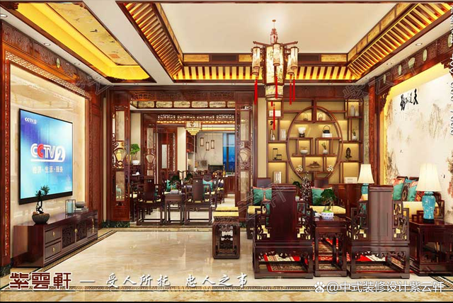 中式四合院搭配新古典中式装修，让东方美学成为一种生活(图2)