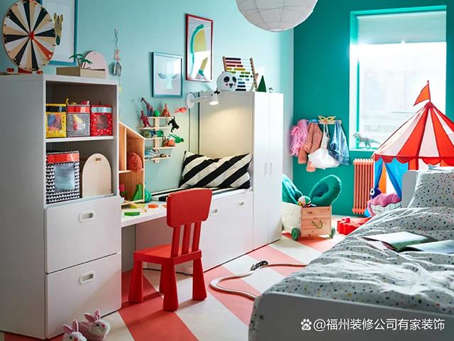 儿童房选榻榻米还是上下床?福州装修公司要看实际情况!(图1) 儿童房选榻榻米还是上下床?福州装修公司要看实际情况!(图1)
