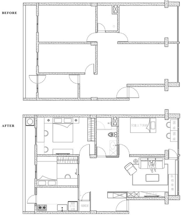 89㎡北欧风小三居:用“宜家系”家具构筑轻盈生活(图2) 89㎡北欧风小三居:用“宜家系”家具构筑轻盈生活(图2)