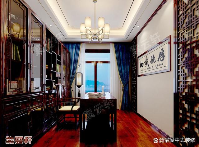 苏州别墅装修中式风格 精细工艺展现奢雅家居(图5)