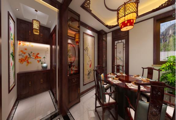 南京平层中式古典装修案例——尽显国风本色(图2)